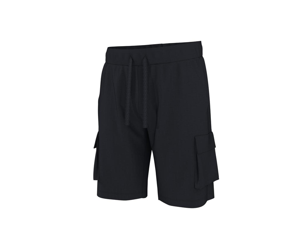 Short molletonné cargo homme