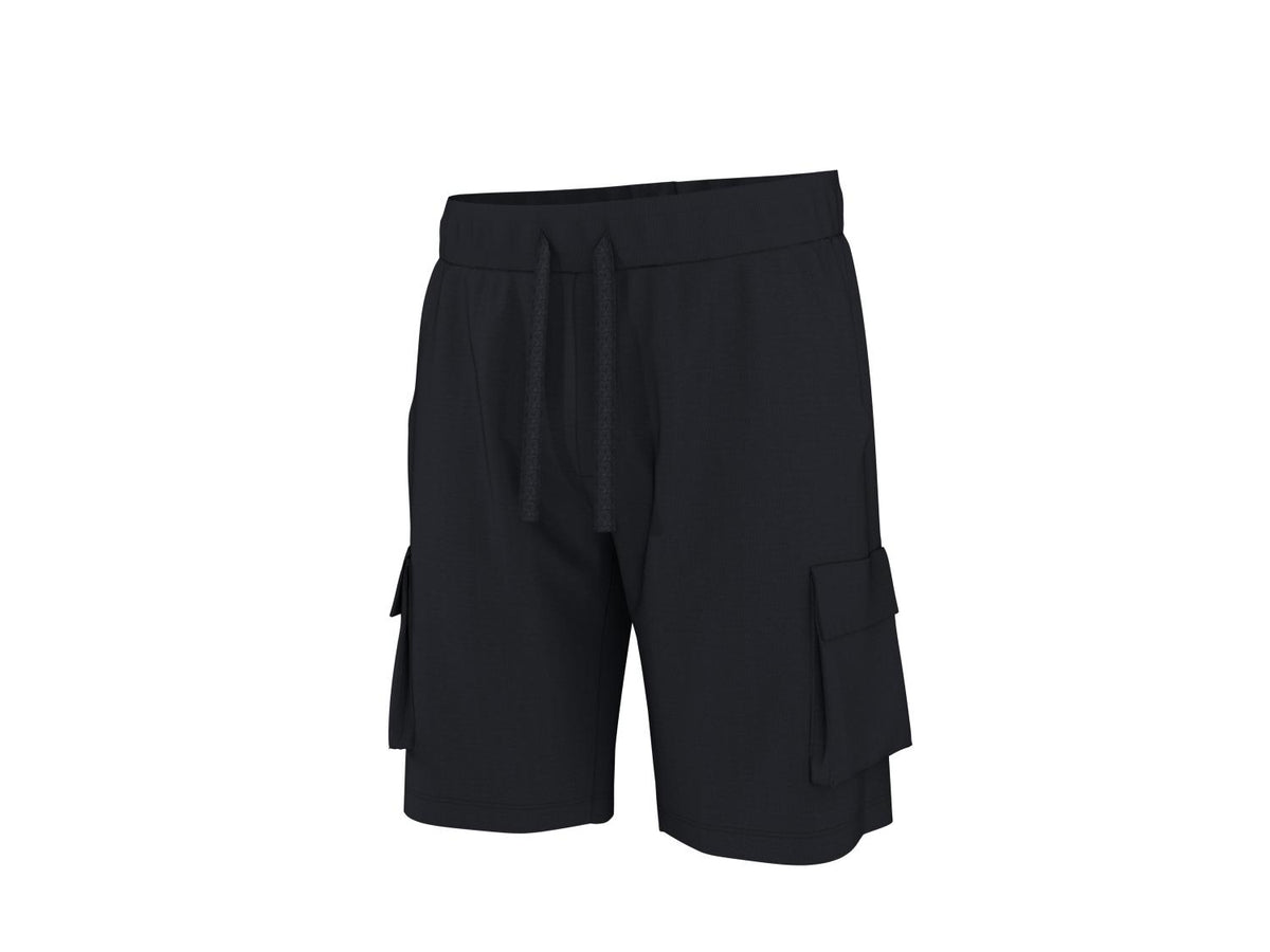 Short molletonné cargo homme