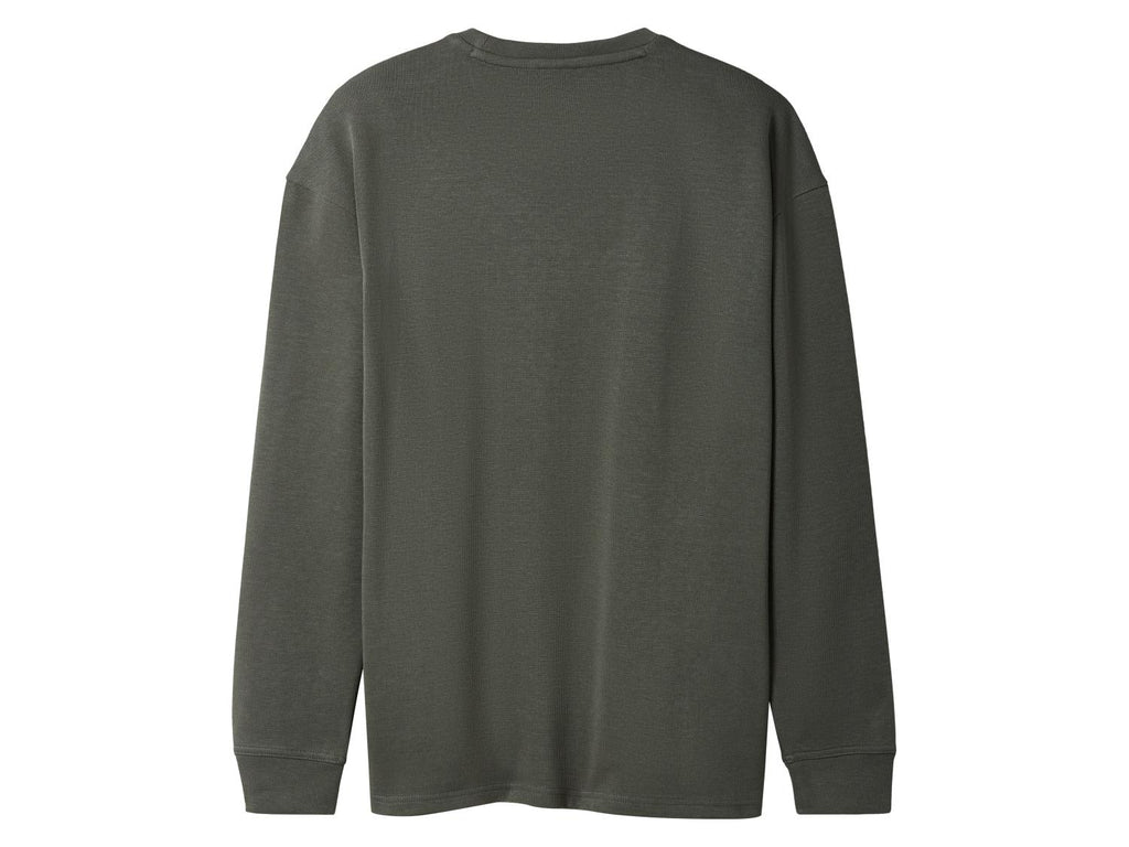Sweat côtelé homme