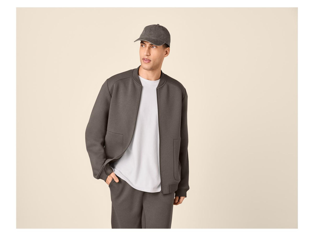 Sweat zippé homme