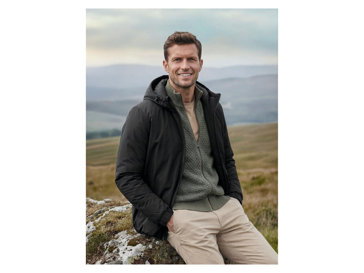 Veste zippée homme
