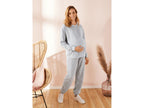 Pantalon de grossesse molletonné femme