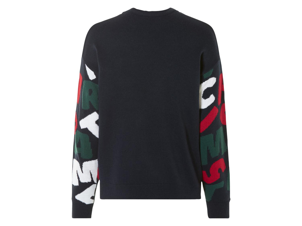 Pull de Noël en maille fine pour femme