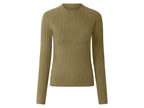Pull en maille côtelé femme