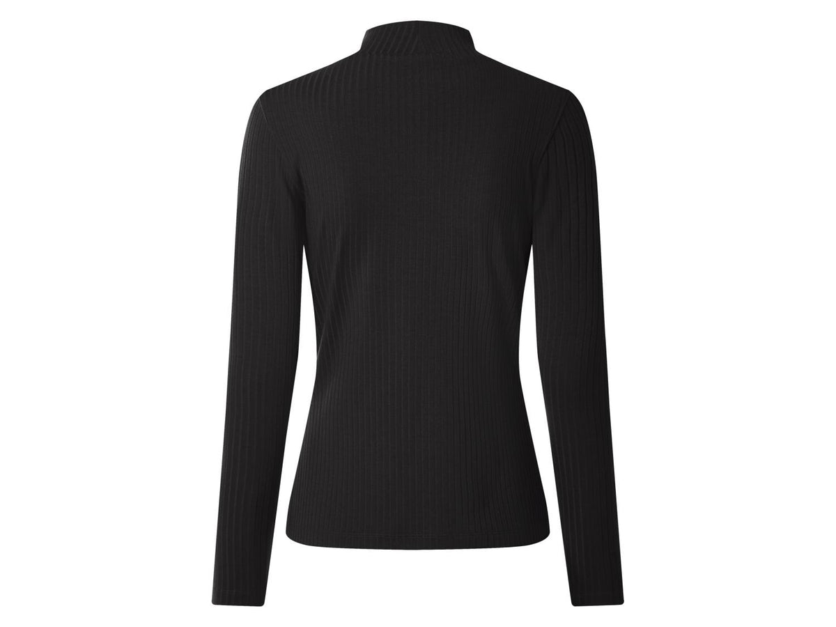 Pull en maille côtelé femme