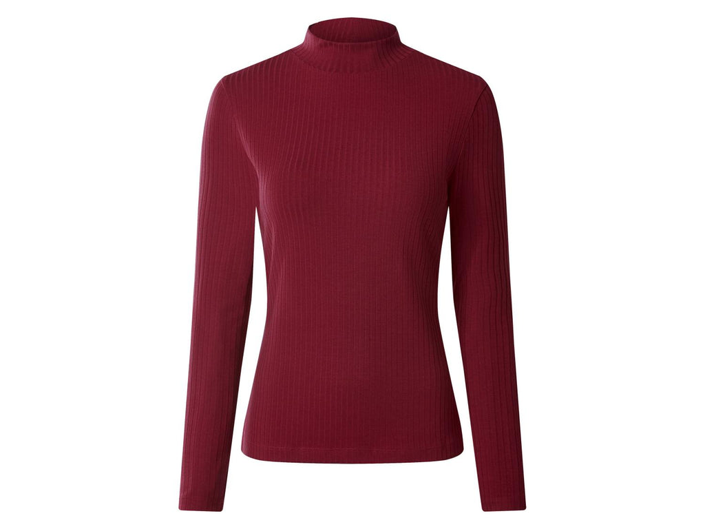 Pull en maille côtelé femme