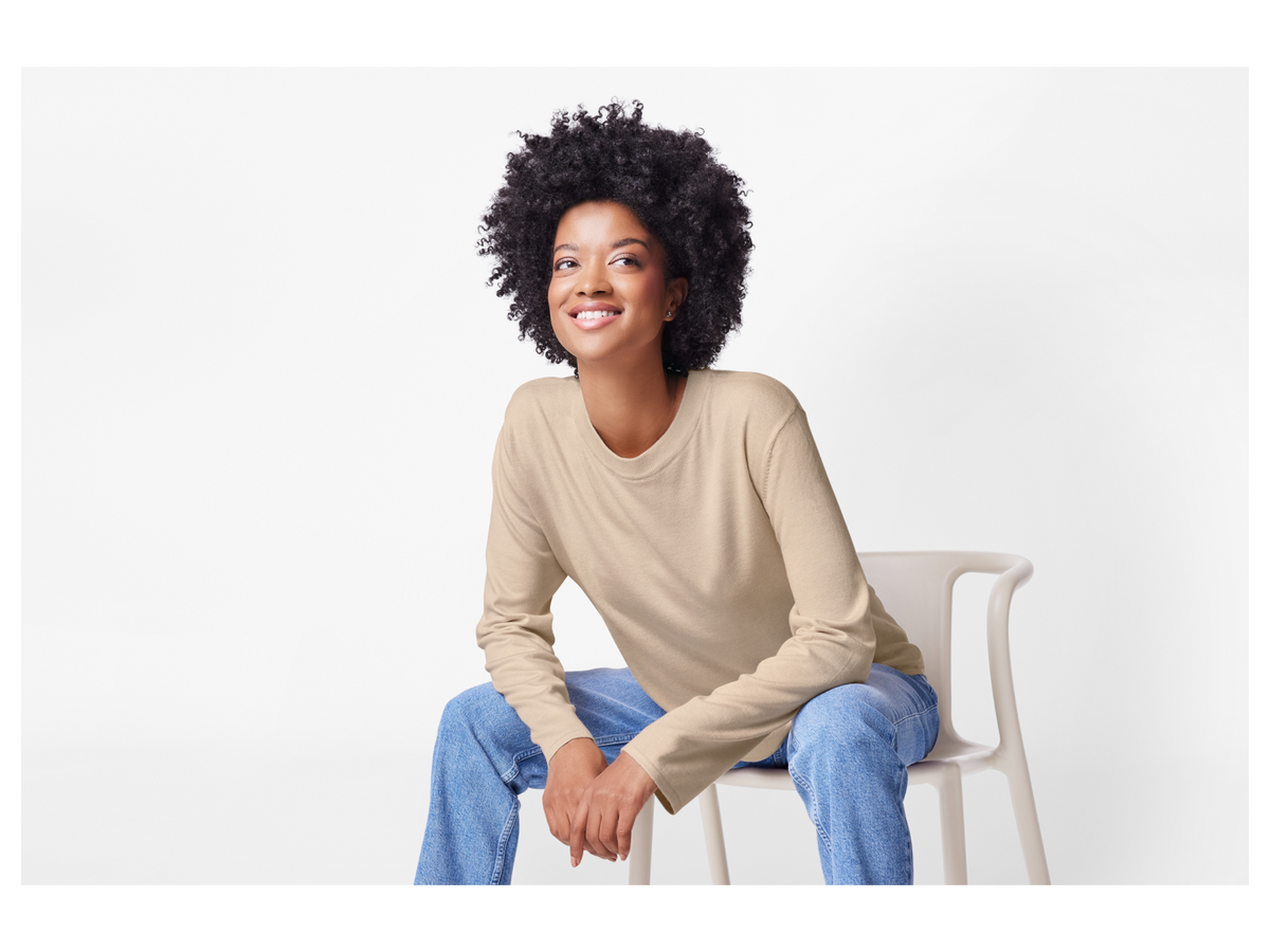 Pull en maille fine femme