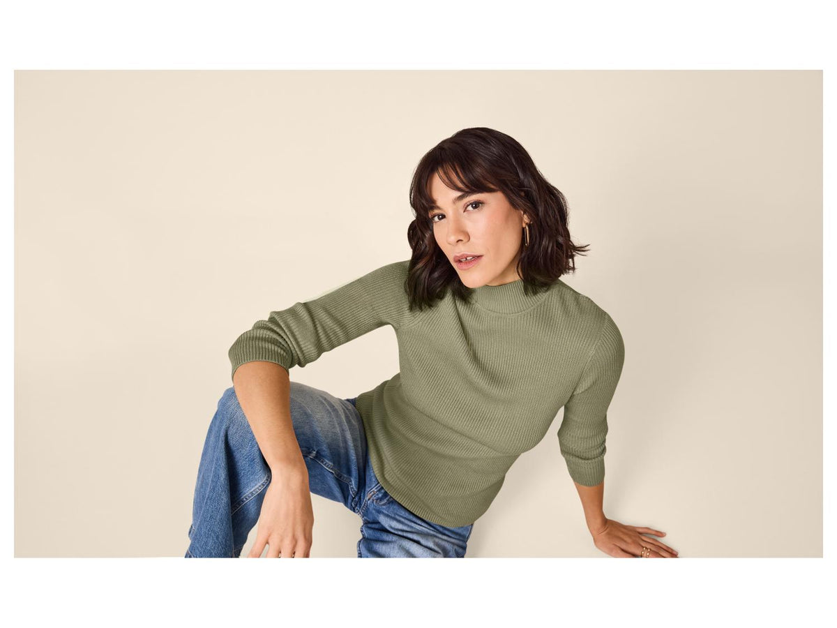 Pull en maille fine femme