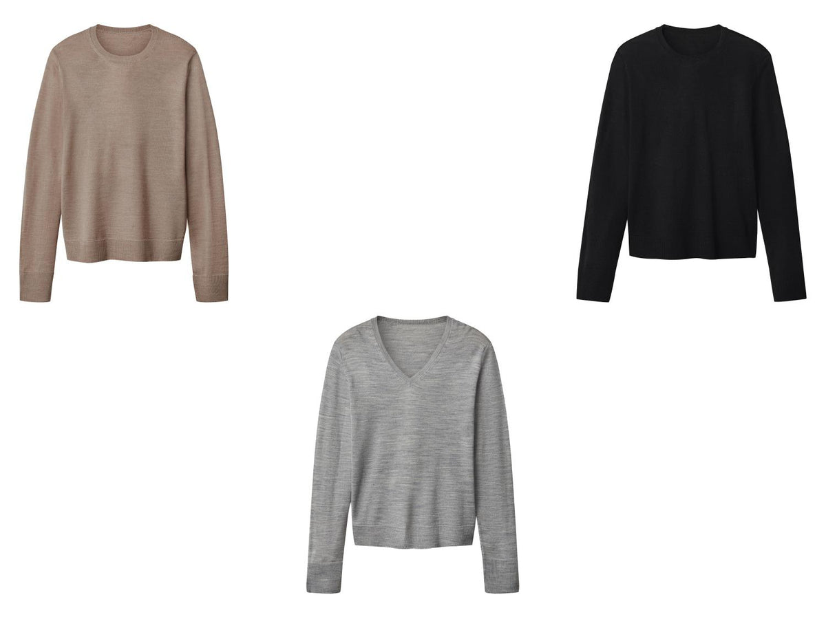 Pull en mérinos Premium femme