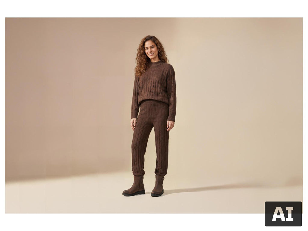 Pull en tricot femme