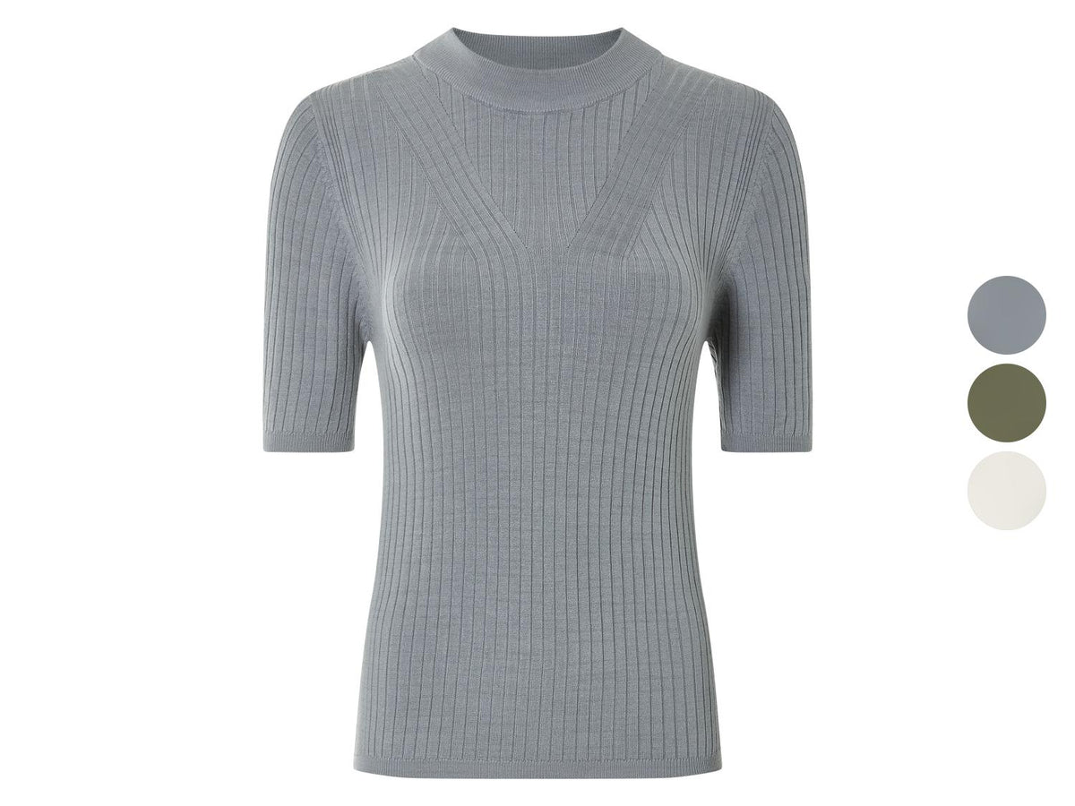Pull femme, en maille fine et douce