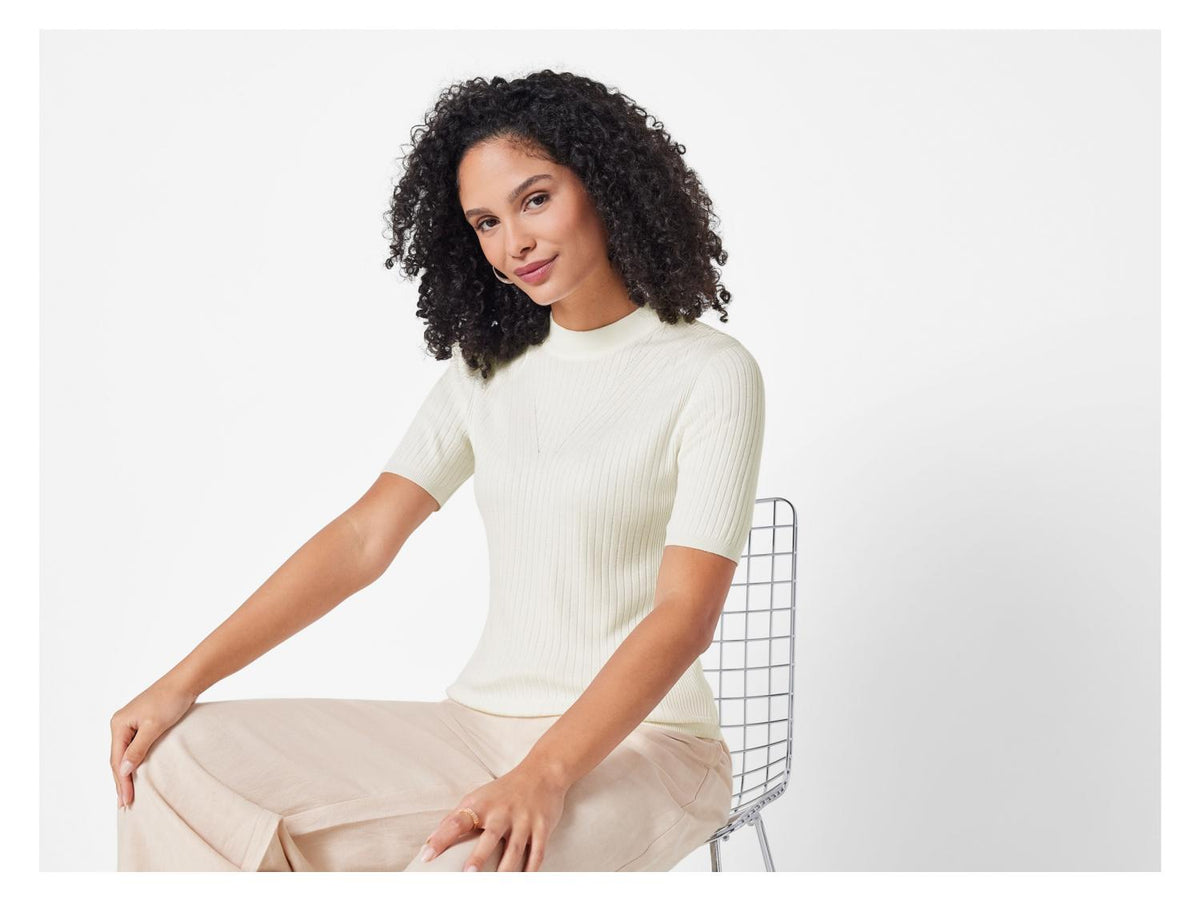 Pull femme, en maille fine et douce