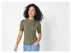 Pull femme, en maille fine et douce