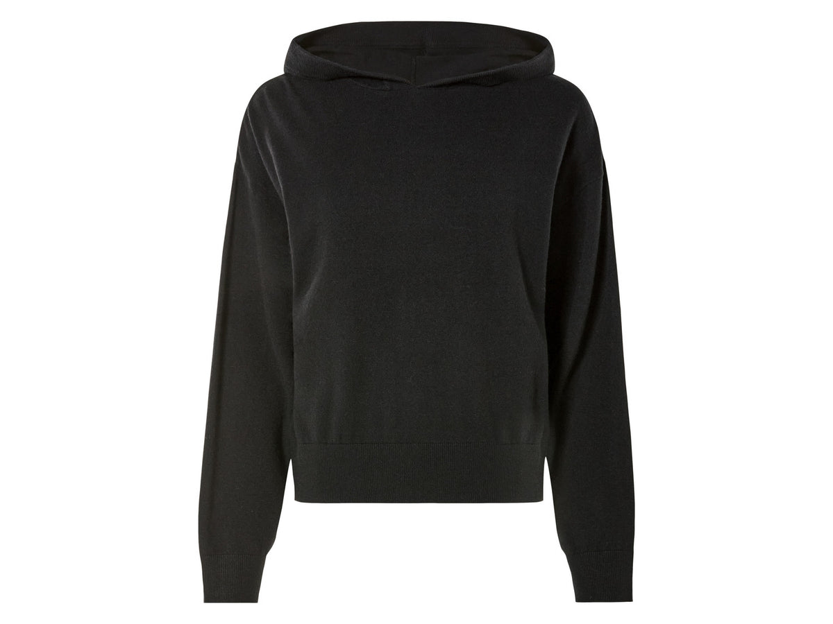 Pull ou sweat à capuche en maille fine femme