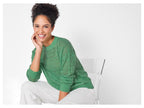 Pull-over ajouré femme, en tricot doux