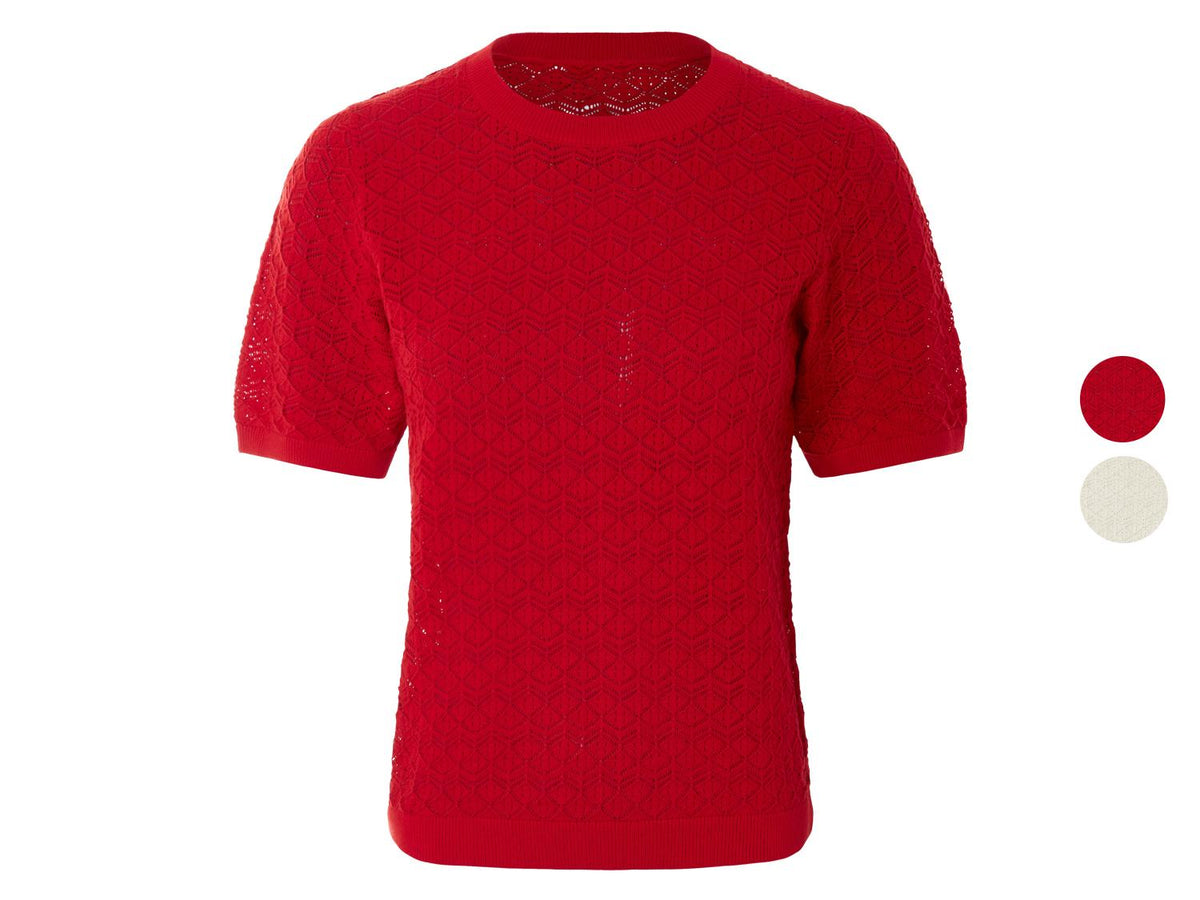 Pull-over ajouré pour femme