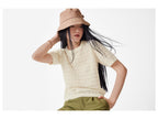 Pull-over ajouré pour femme