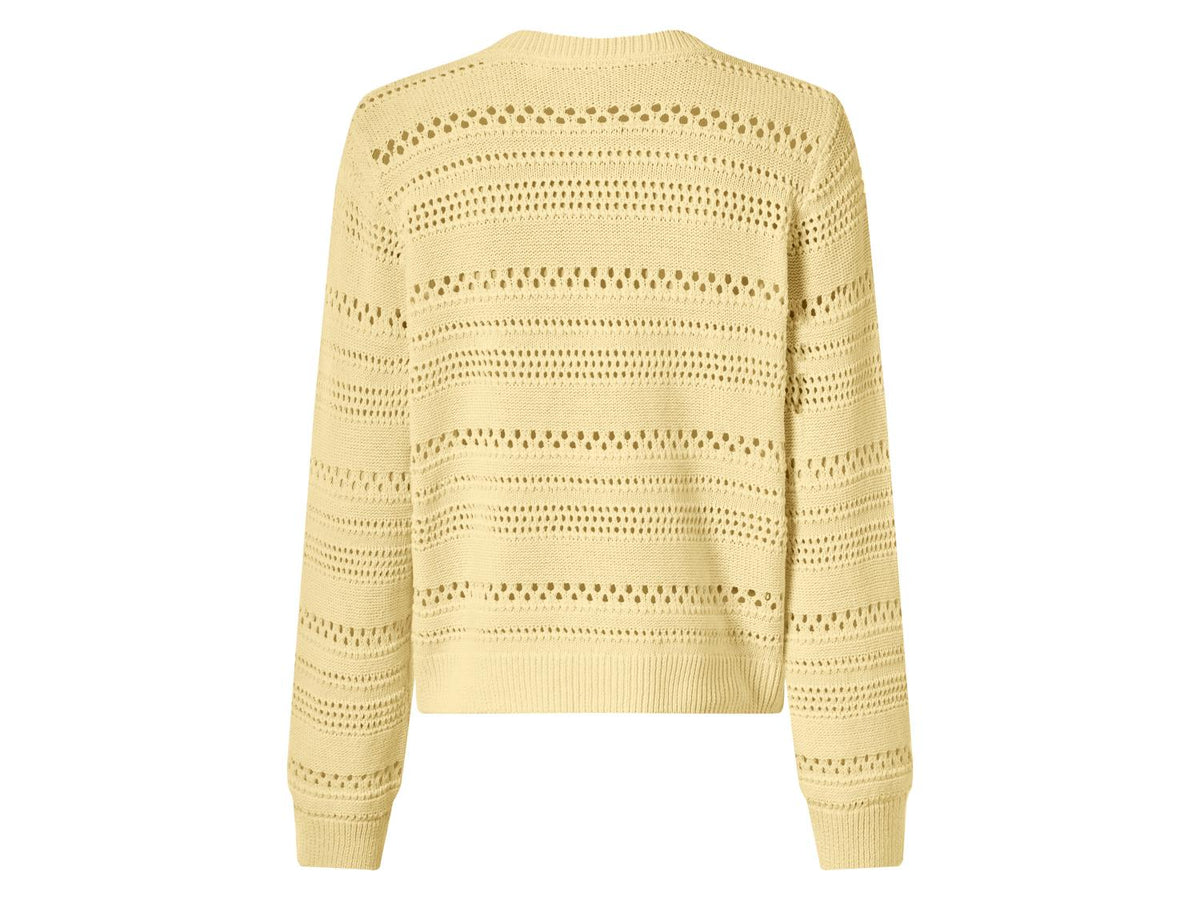 Pull-over ajouré pour femme