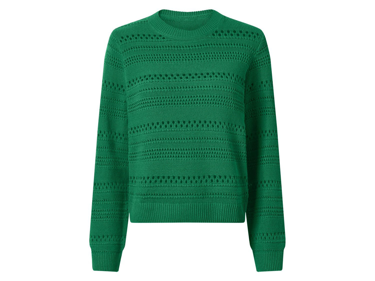 Pull-over ajouré pour femme