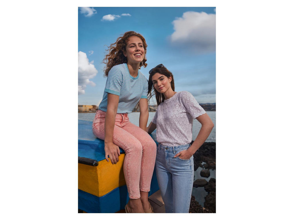 Pull-over ajouré pour femme
