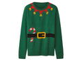 Pull-over de Noël femme avec effet LED / Pull-over de Noël avec musique / Pull-over de Noël