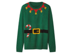 Pull-over de Noël femme avec effet LED / Pull-over de Noël avec musique / Pull-over de Noël
