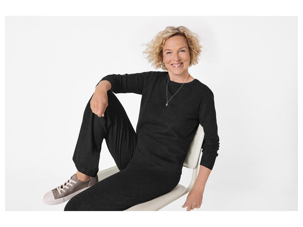 Pull-over en fine maille pour femme