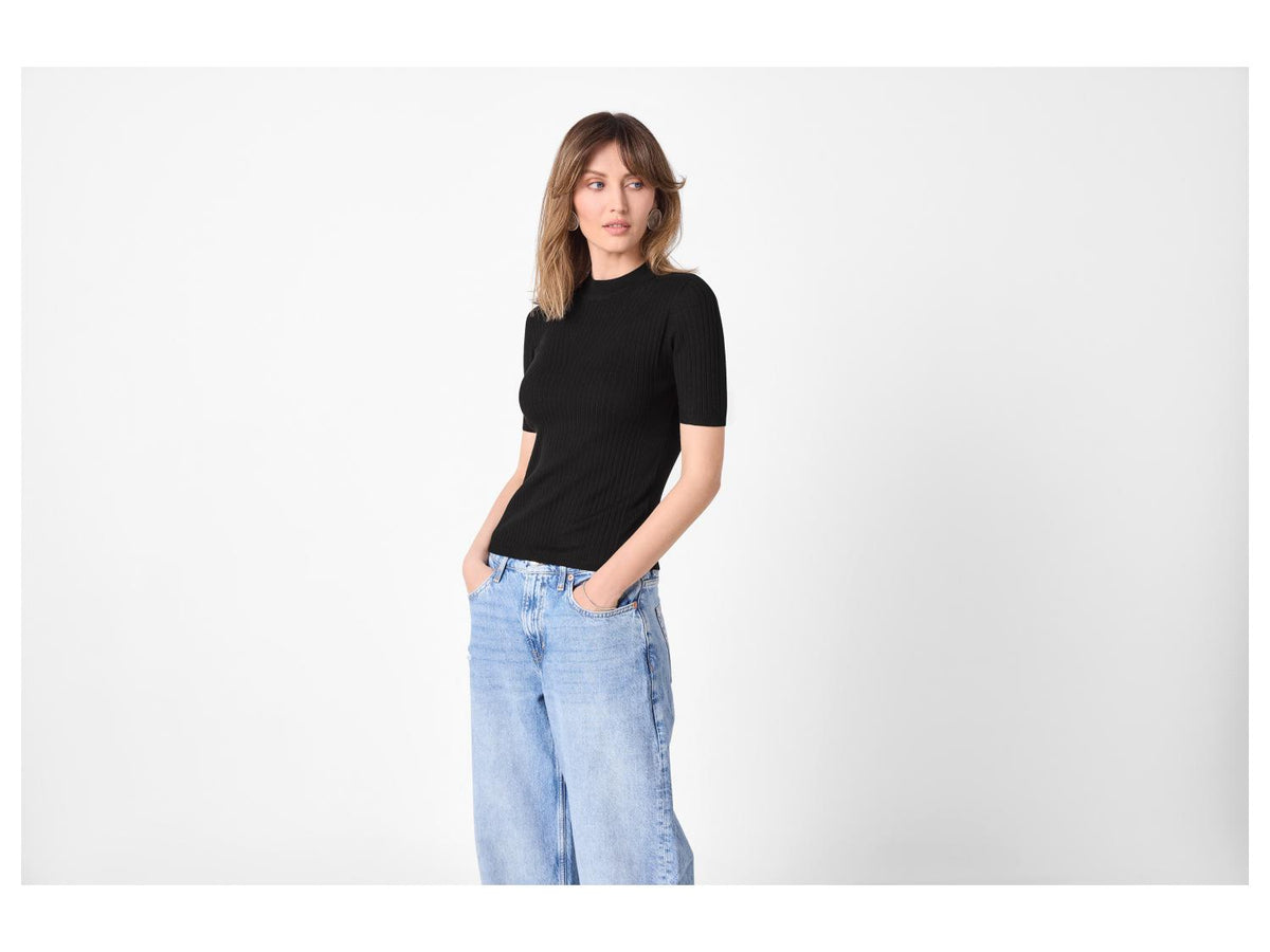 Pull-over en fine maille pour femme