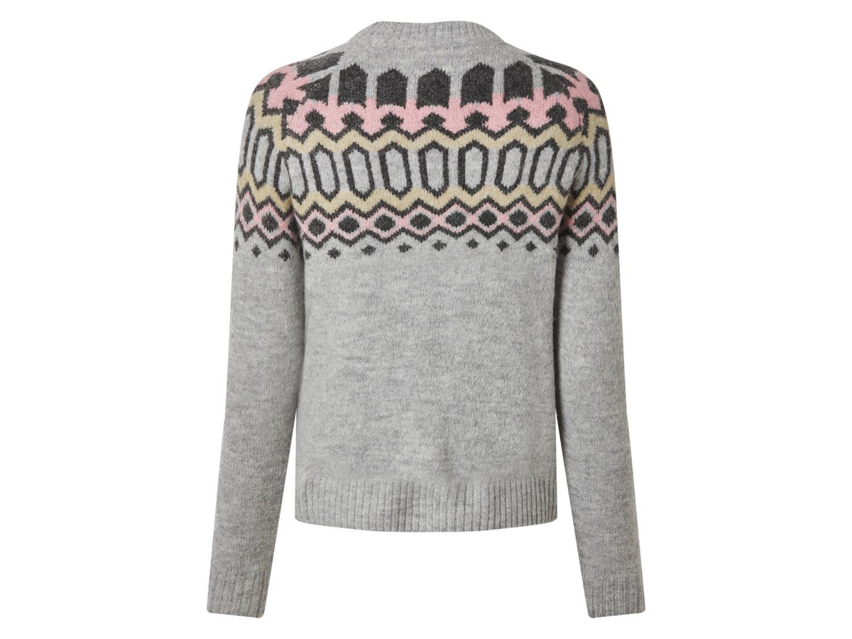 Pull-over en grosse maille femme