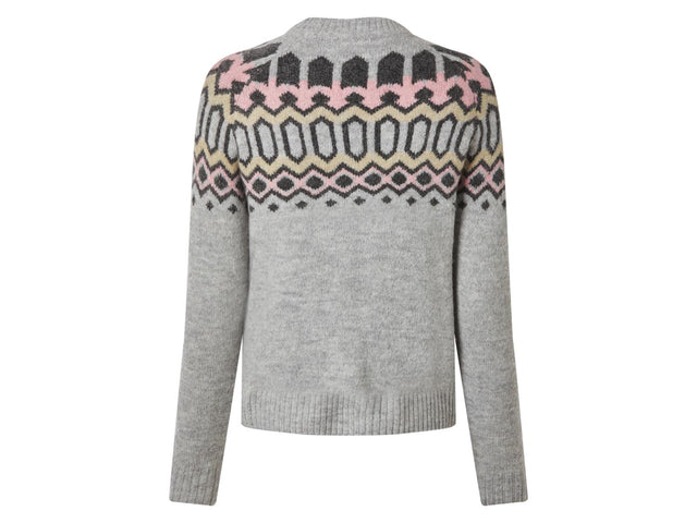 Pull-over en grosse maille femme