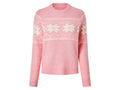 Pull-over en grosse maille femme