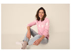 Pull-over en grosse maille femme