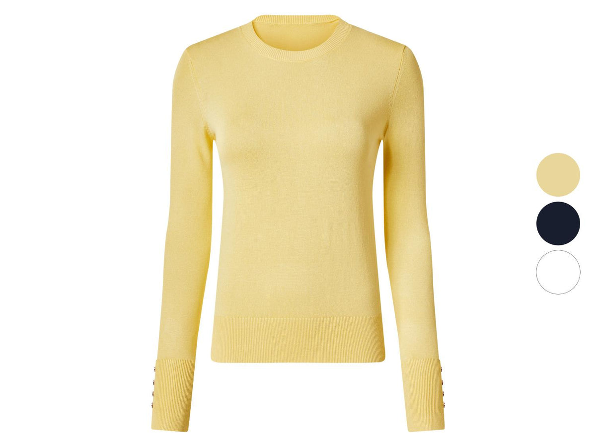 Pull-over en maille fine pour femme