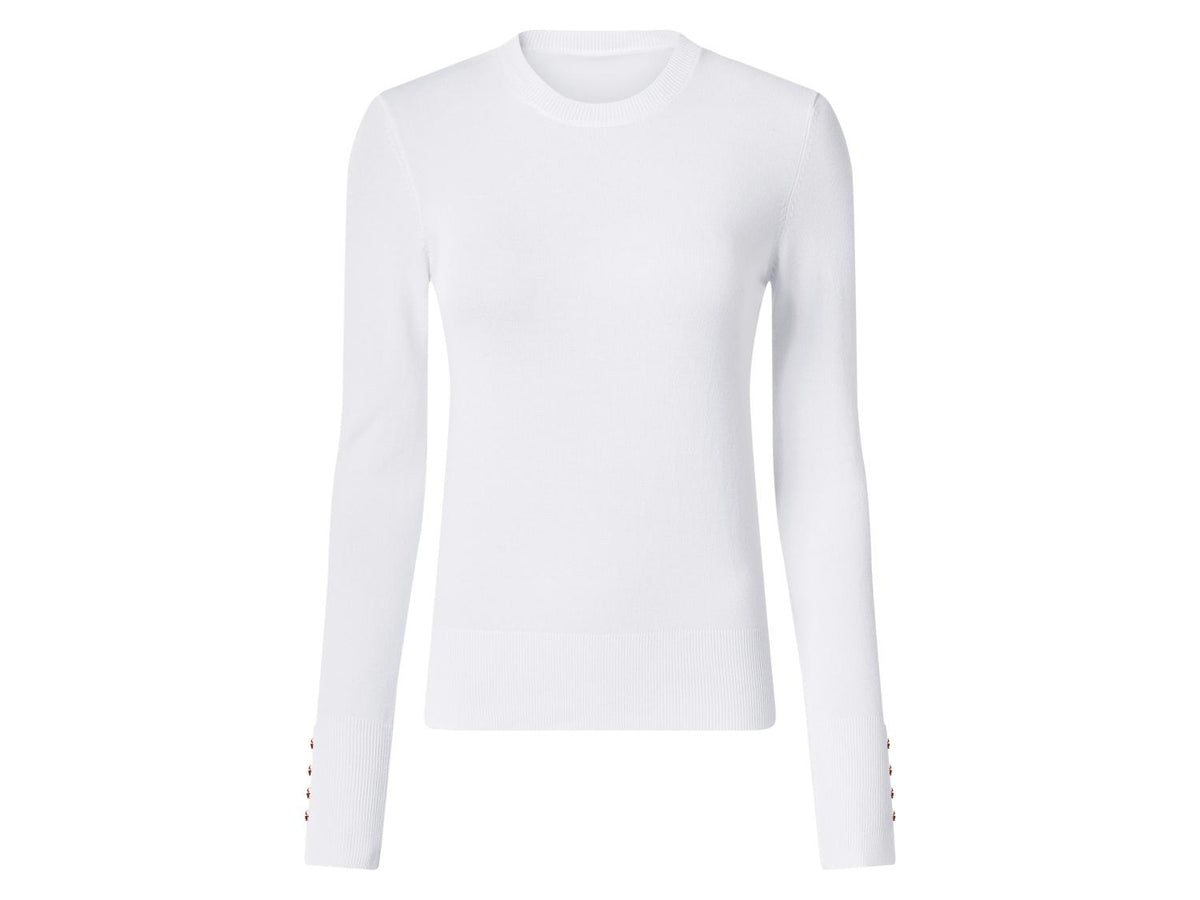 Pull-over en maille fine pour femme