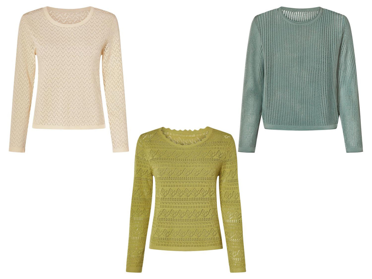 Pull-over femme en lin