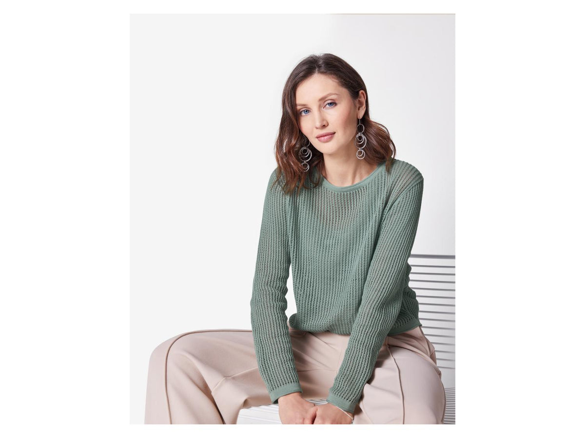Pull-over femme en lin