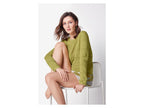 Pull-over femme en lin