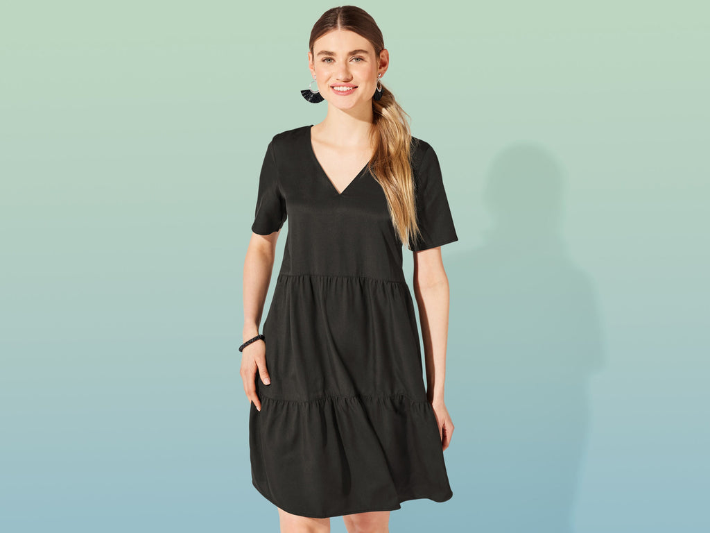 Robe à volants femme