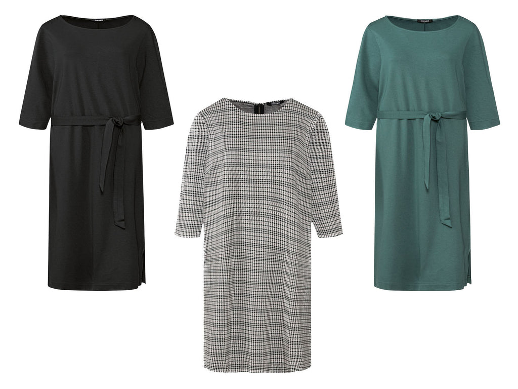 Robe avec manches 3/4, femme