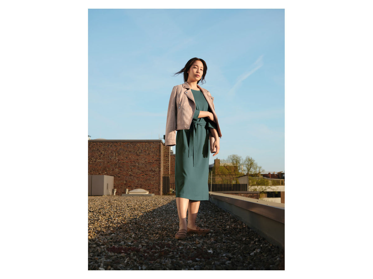 Robe avec manches 3/4, femme