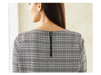Robe avec manches 3/4, femme
