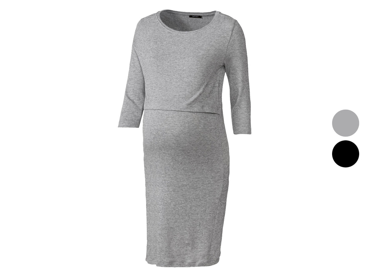 Robe de grossesse à manches 3/4