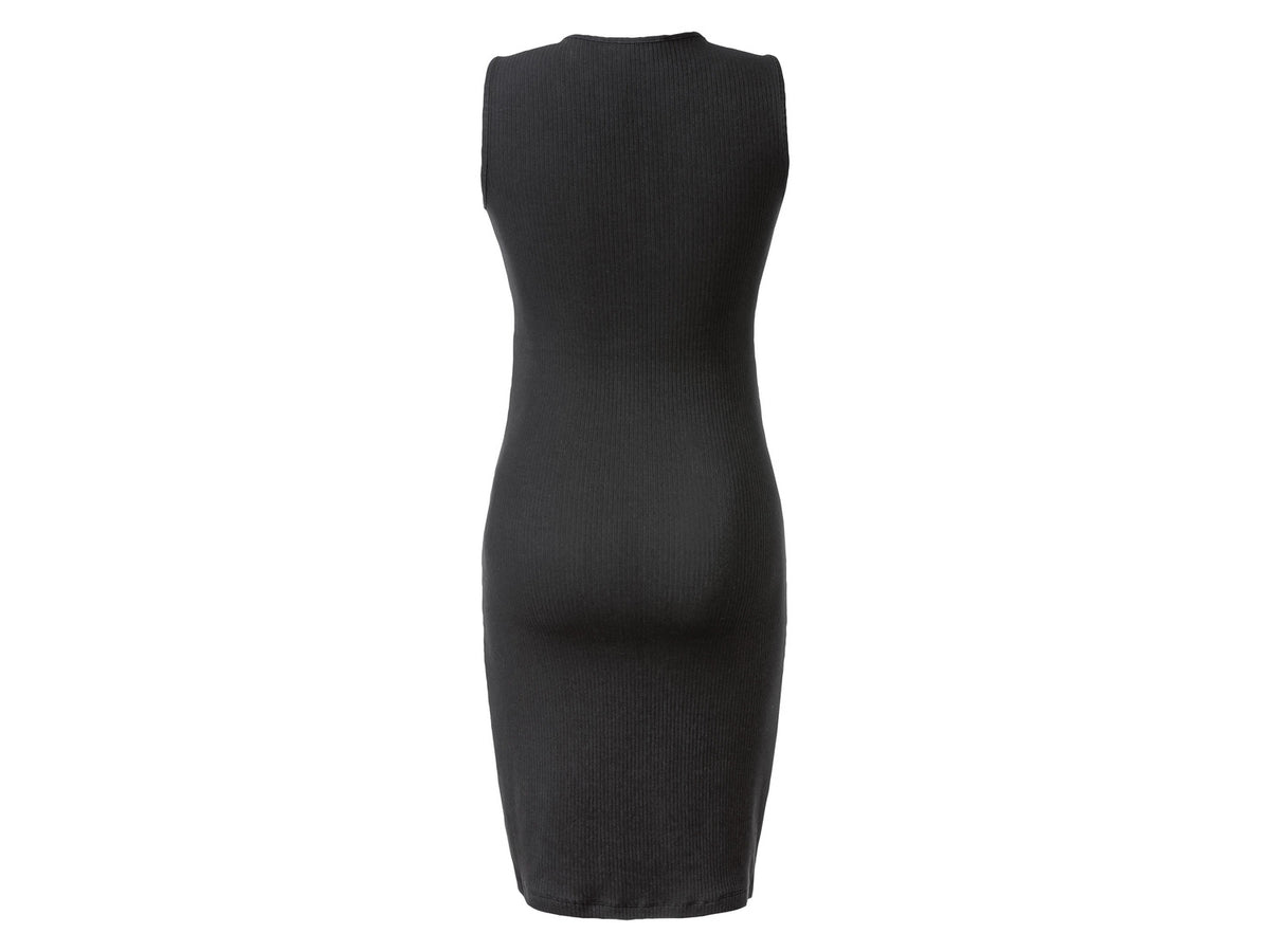 Robe de grossesse côtelée femme