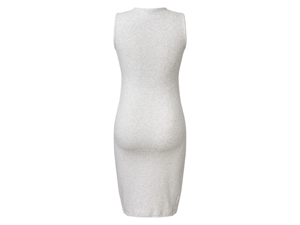 Robe de grossesse côtelée femme