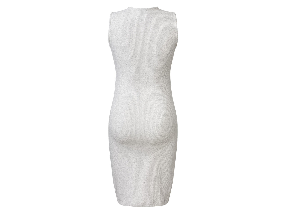 Robe de grossesse côtelée femme