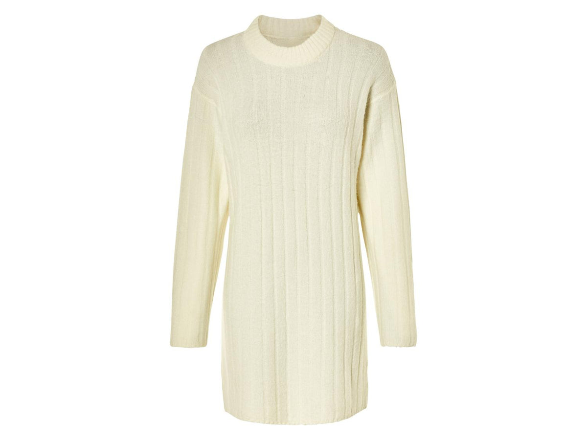 Robe en maille pour femme, coupe décontractée