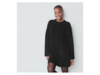 Robe en maille pour femme, coupe décontractée