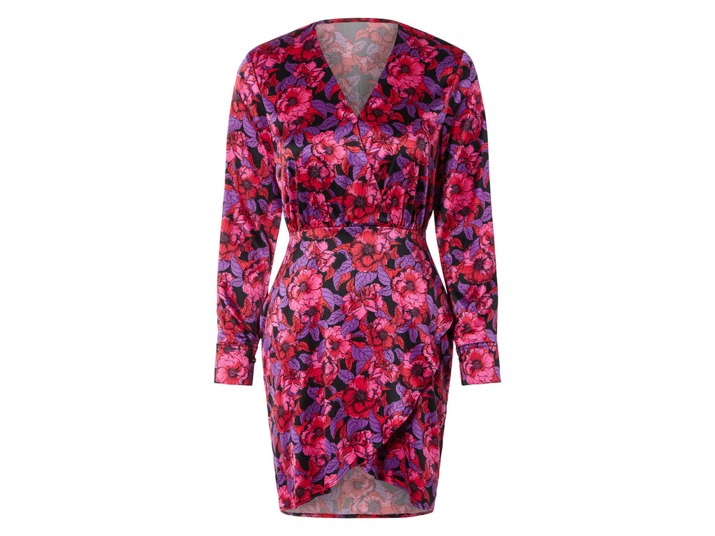 Robe en satin femme