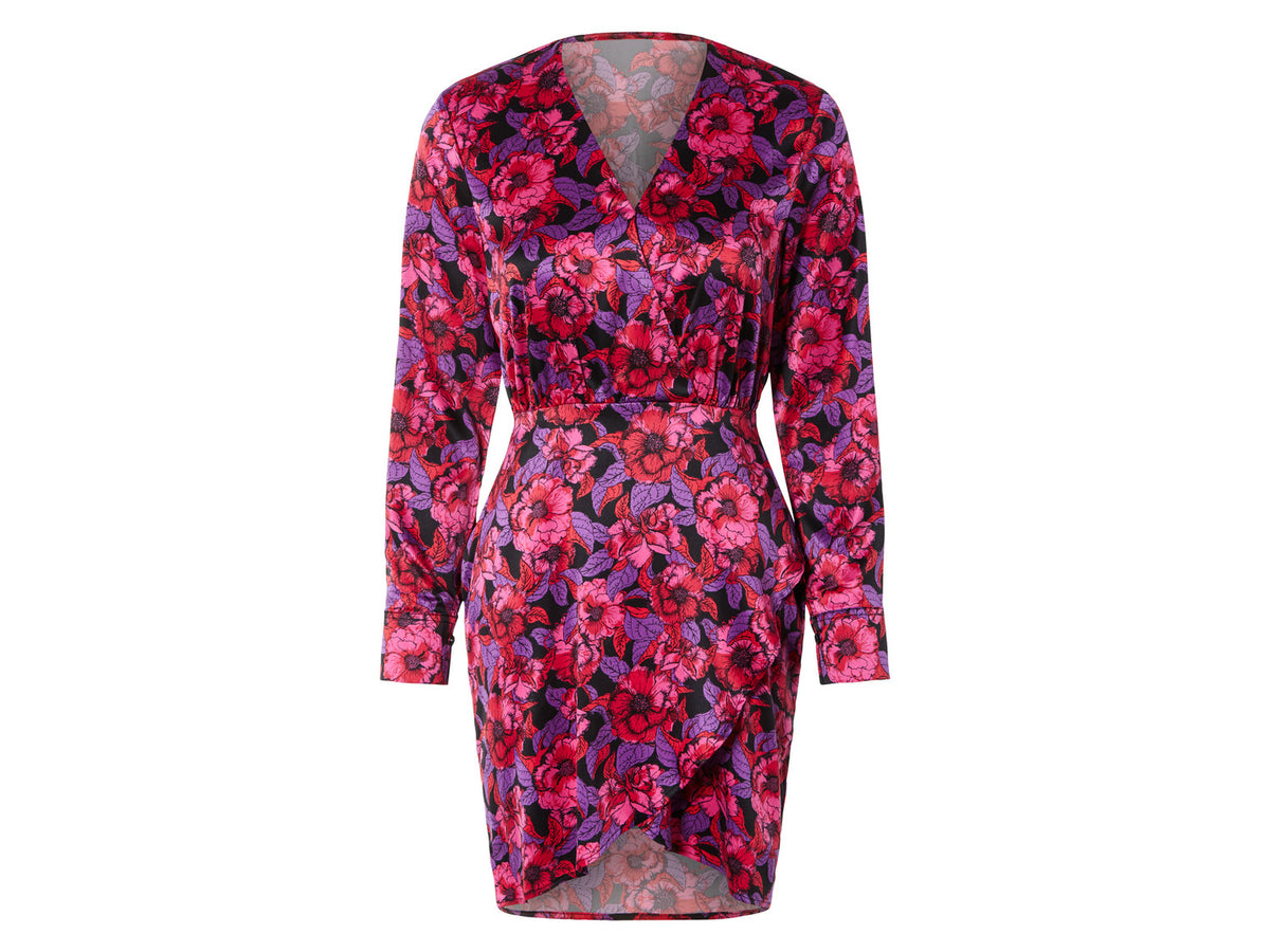 Robe en satin femme