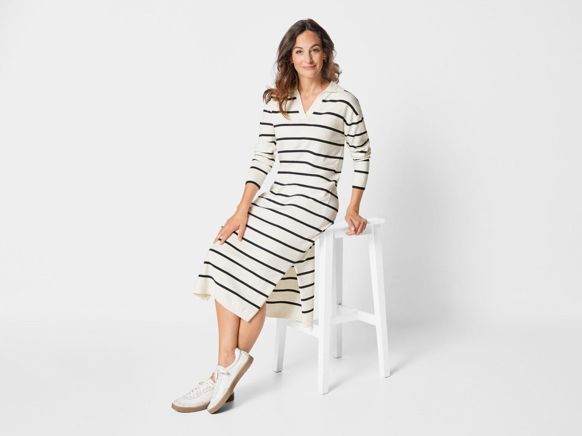 Robe femme en maille fine douce
